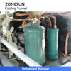 ZONESUN ZS-CT3 Industrial Cooling Tunnel for Balm Cream Wax Chocolate and Confectionery