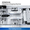 ZONESUN ZS-BT220 Horizontal BOPP Cellophane Film Box Wrapping Machine