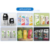 ZONESUN ZS-GTC1000 Semi Automatic Gable Top Carton Liquid Paste Filling Sealing Machine