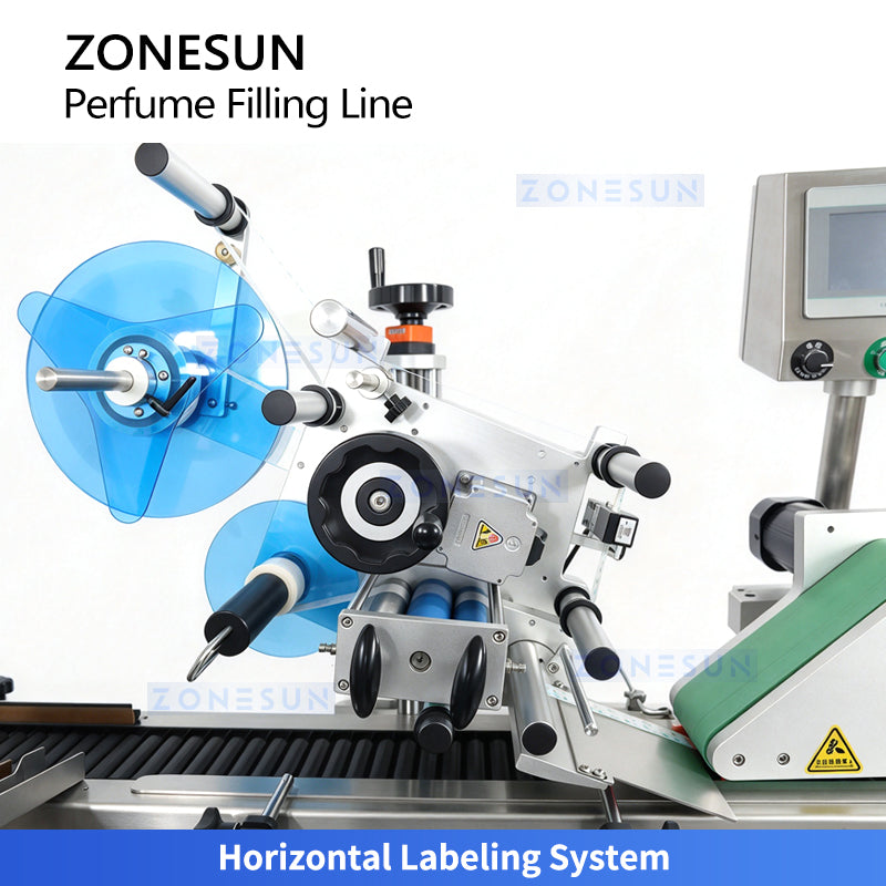 ZONESUN ZS-FAL180X17 Automatic Perfume Filling Capping & Labeling Line
