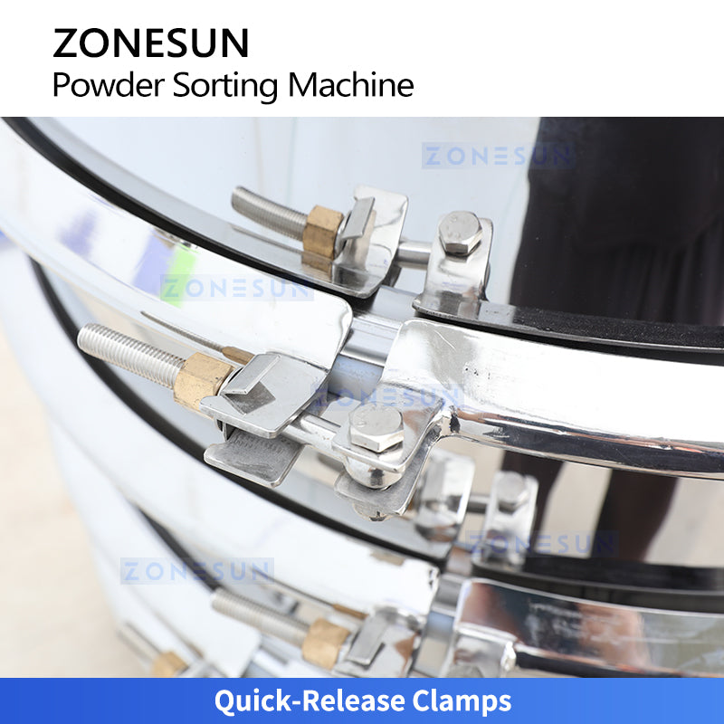 ZONESUN ZS-ZDS800 Vibratory Powder Screening Machine for Particle Separation