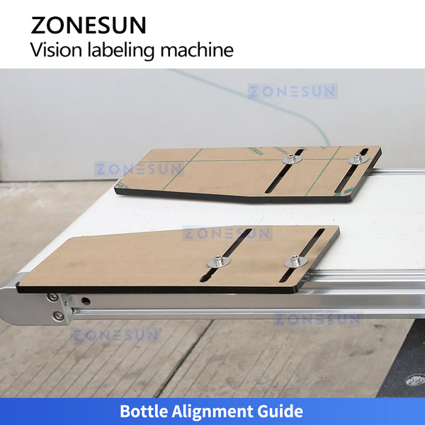 ZONESUN ZS-STB3 Automatic Vision Positioning Cap Labeling Machine for Perfume Bottles