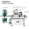ZONESUN ZS-AFK200 Automatic Vacuum Metal Can Sealing Machine