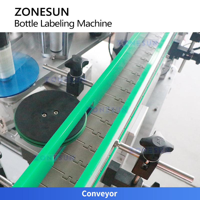 ZONESUN ZS-TB822L2 Automatic Wine and Beer Bottle Labeling Machine
