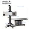 ZONESUN ZS-DTFP3 Rotary Paste Filling Machine Honey, Sauces, and Creams Filler