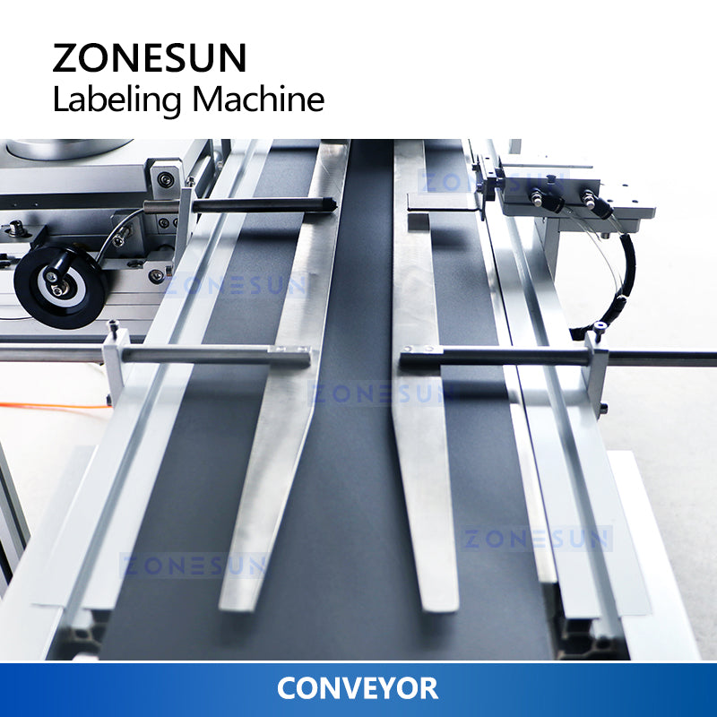 ZONESUN ZS-TB831ST Automatic Three Sides Box Corner Labeling Machine