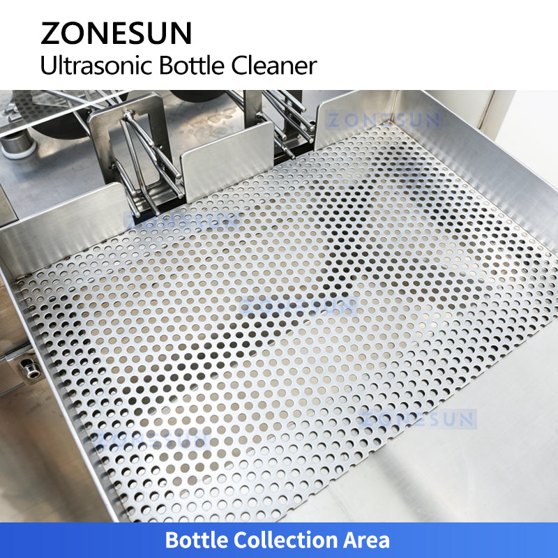 ZONESUN ZS-UWB8 Automatic Ultrasonic Bottle Washing Machine for 3ml-10ml Vials Water & Air Cleaning System