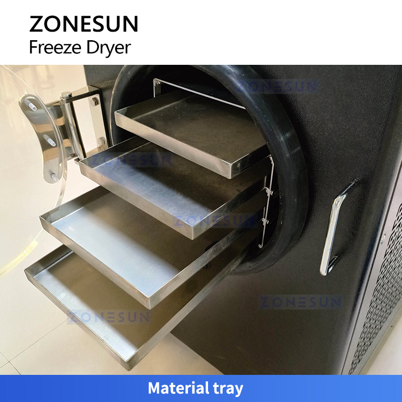 ZONESUN ZS-SDG1 Compact Food Freeze Dryer for Meat, Fruit & Vegetables
