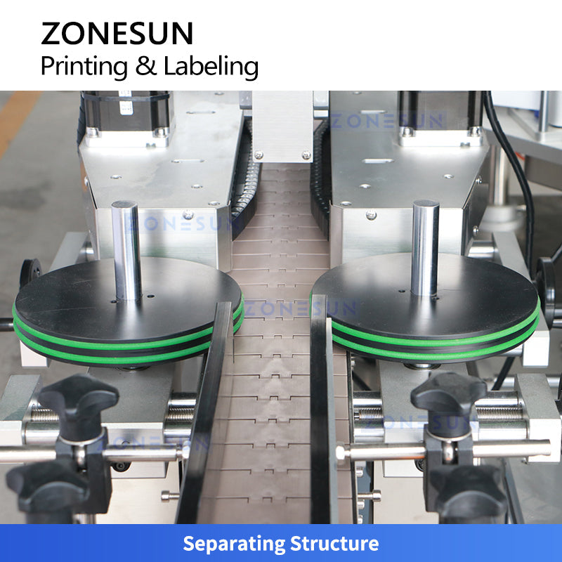 Square Bottle Labeling & Printing Machine