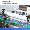 ZONESUN ZS-SED10 Automatic Cotton and Desiccant Inserting Machine Desiccant Feeder