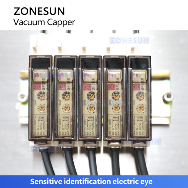 ZONESUN ZS-XGVS1 Automatic Vacuum Chuck Capper for Twist-Off Jar Lids