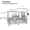 ZONESUN ZS-VTXG50 Automatic Servo Tracking Filling & Capping Monoblock Machine