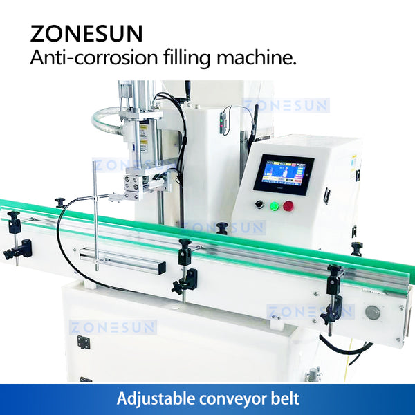 ZONESUN ZS-YTCR1A Corrosive Liquid Filling Machine for Chemical Bottling Operations