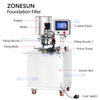 ZONESUN ZS-GTLF2 Dual-Head Cushion Compact Filling Machine for Cosmetic Production