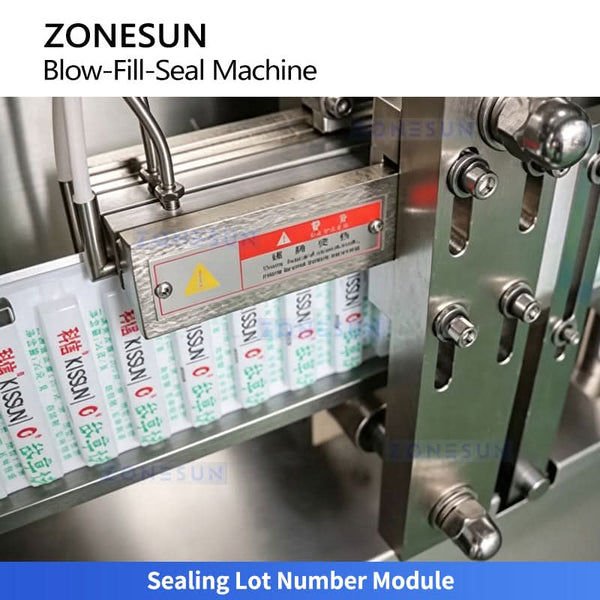 ZONESUN ZS-FS25U Automatic Plastic Ampoule Blow Fill Seal Machine for Pharmaceutical Cosmetic and Veterinary Single-Dose Packaging