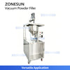 ZONESUN ZS-FM30L Vacuum Powder Filling Machine for Ultra-Fine and Dusty Powders