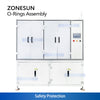 Connector sealing machine