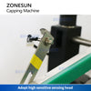 ZONESUN ZS-XG440T2 Automatic Metal Twist Off Feeding Capping Machine
