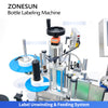 ZONESUN ZS-TB821 Automatic Round Bottle Single Side Labeling Machine