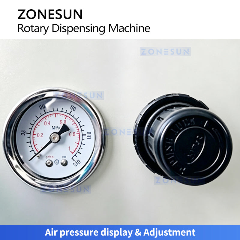 ZONESUN ZS-AGD6 Automatic 360° Rotary Glue Dispensing Machine for Round Products