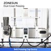 ZONESUN ZS-VTYG03 Automatic Large Bottle Overcap Pressing Machine with Vacuum Cap Placement