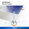 ZONESUN ZS-TB3 Manual Labeling Machine for Round, Square, Polygon Bottles