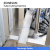 ZONESUN Fully Automatic ZS-JG25 V‑Cut Tube Cutting Machine for Cosmetic Pump Tubes & Sprayer Tubes | Industrial Tube Cutter
