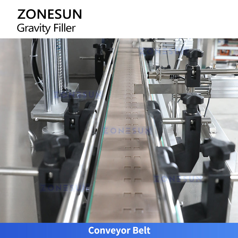ZONESUN ZS-YT8T-8ZL Automatic Pneumatic 8-Nozzle Liquid Filling Machine for Cosmetics Beverage Pharmaceutical and Chemical Filling