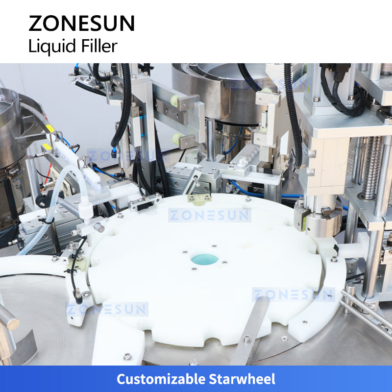 Máquina tapadora de llenado de líquidos con bomba peristáltica rotativa personalizada ZONESUN 