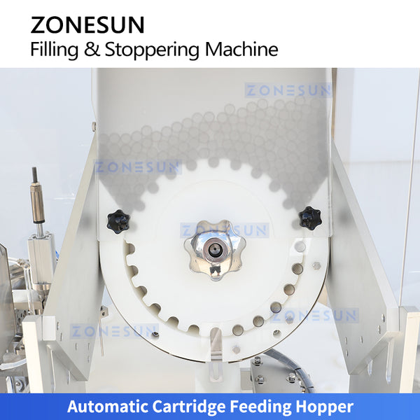 ZONESUN ZS-JJ01S Automatic Cartridge Peristaltic Pump Filling and Stoppering Machine
