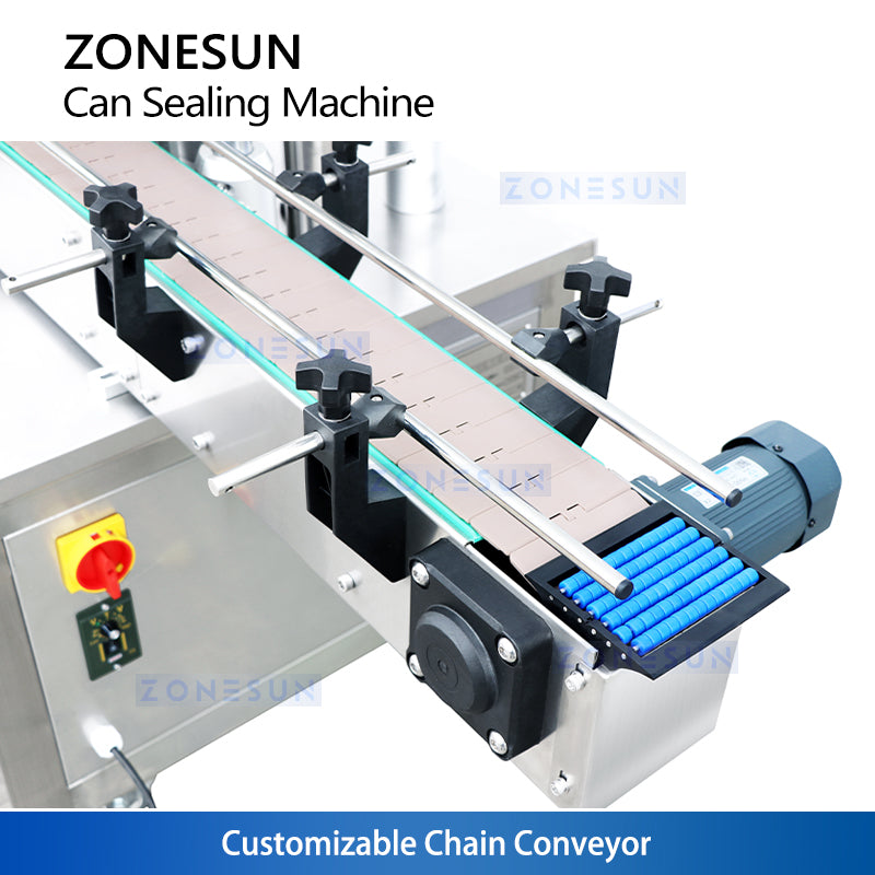 ZONESUN ZS-AFK300 Automatic Can Seamer Bottle Sealing Machine
