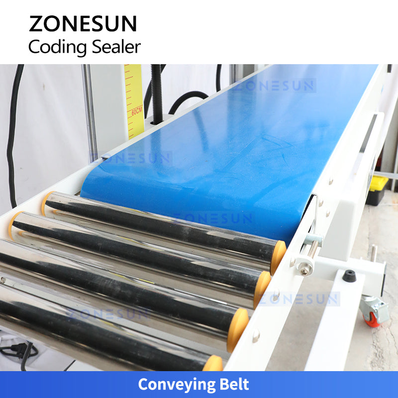 Semi-Automatic Continuous Bag Sealer With Coding