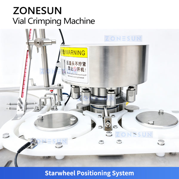 ZONESUN ZS-YG300 Automatic Vial Capping Machine Glass Vial Crimping Equipment