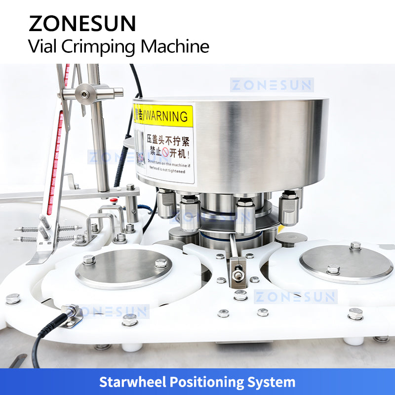 ZONESUN ZS-YG300 Automatic Vial Capping Machine Glass Vial Crimping Equipment