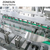 ZONESUN ZS-MSZH50N Automatic Cartoning Machine with Leaflet Insertion Box Packing Line for Cosmetics Electronics