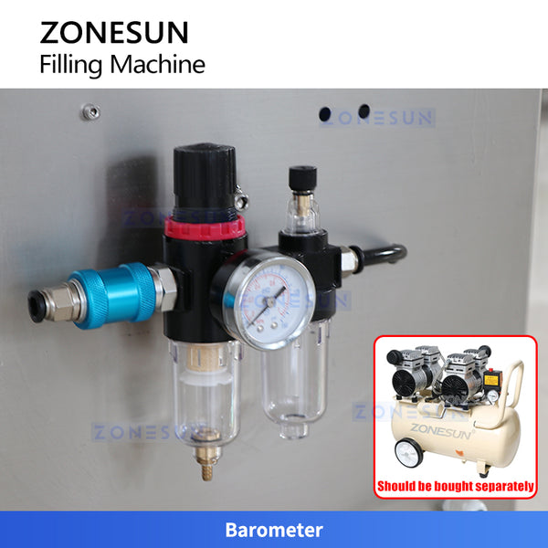 ZONESUN Servo Motor Paste Filling Machine