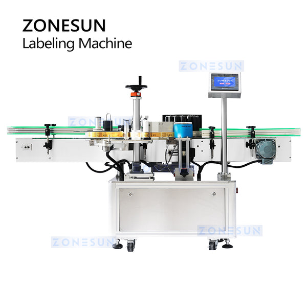 ZONESUN ZS-TB130 Automatic Round Bottle Labeling Machine
