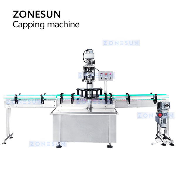 ZONESUN ZS-XG440C Automatic Ropp Pilfter Proof Capping Machine