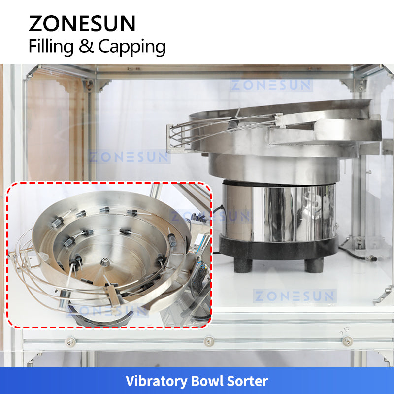 ZONESUN ZS-AFC7D Automatic Perfume Filling and Capping Machine for Small Volume Spray Bottles