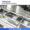 ZONESUN ZS-GWF15 Automatic Blueberry Weighing Filling and Tray Lid Closing Machine