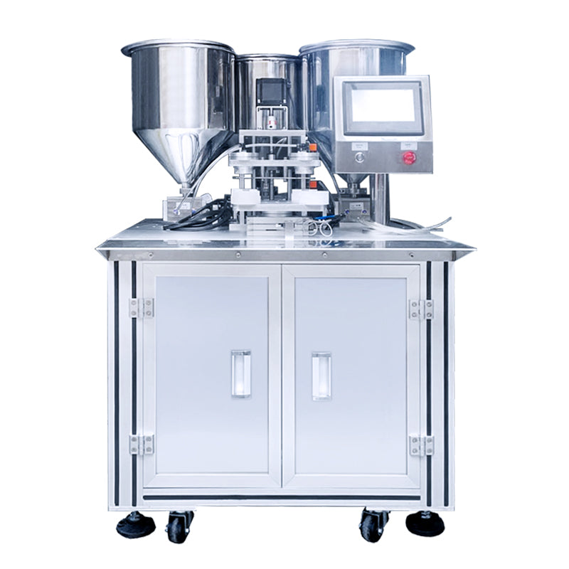 ZONESUN ZS-GTBB2S Three Color Air Cushion Foundation Liquid Filling Machine