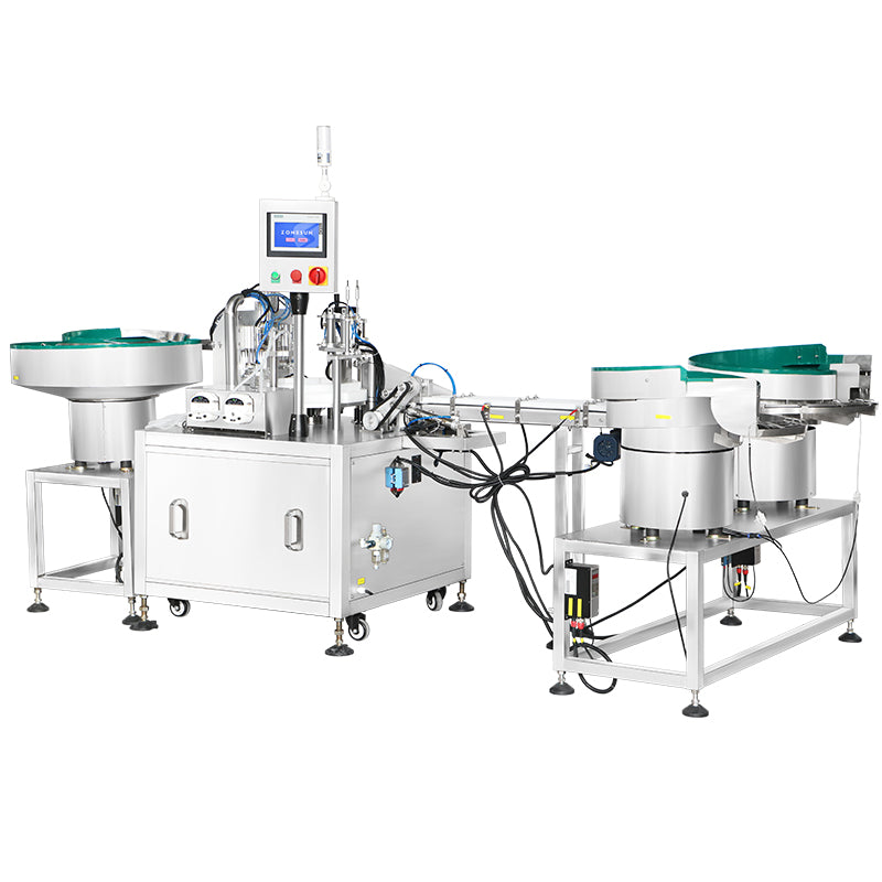 ZONESUN ZS-AFC6P Pocket Perfume Peristaltic Pump Filling Capping Machine