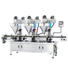 ZONESUN ZS-FM4A Servo Powder Filling Machine with 3 Auger Heads