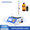 ZONESUN ZS-M90 Semi Automatic Liquid Weighing Peristaltic Filling Machine 1-10ml