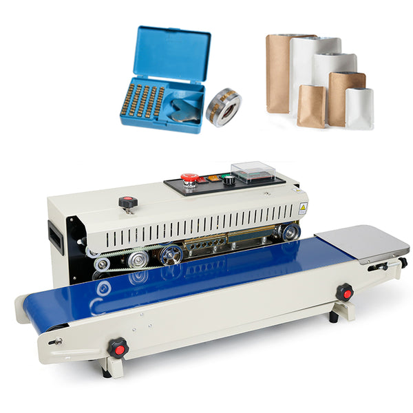 ZONESUN ZS-FR900 Continuous Sealing Machine with Date Printing Function