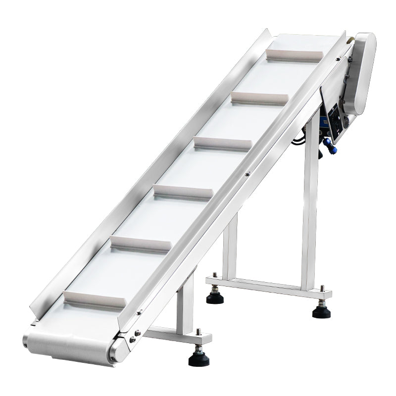 ZONSUN ZS-SLJ6 Compact Elevating Conveyor for Finished Goods Transfer Lines