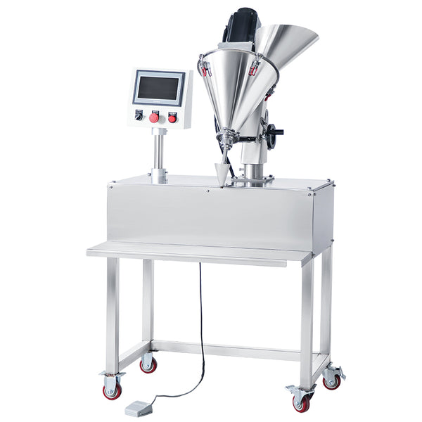 ZONESUN ZS-FM100P Semi-Automatic 0.1–100g Powder Filling Machine