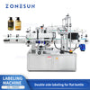 ZONESUN ZS-TB600 Double-Sided Square Bottle Labeling Machine