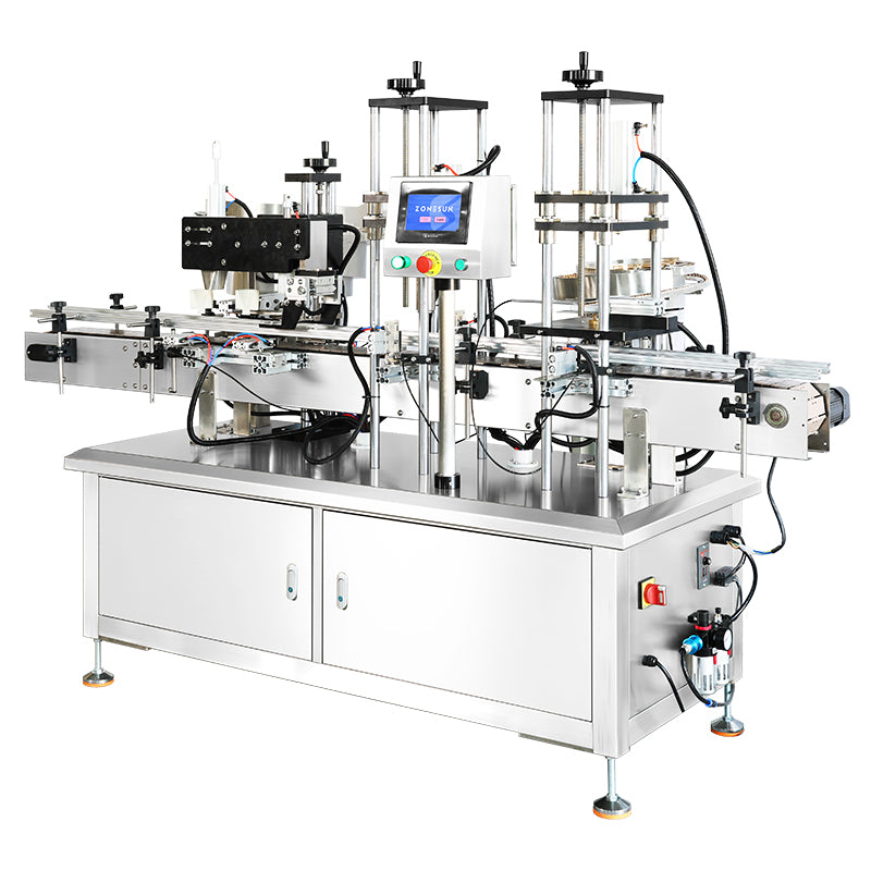 ZONESUN ZS-YG11V Automatic Perfume Bottle Caps Press Capping Machine