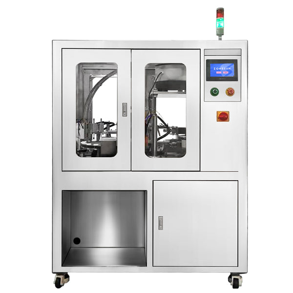 ZONESUN ZS-AFC5 Máquina automática de llenado y sellado de botellas de ampollas a pequeña escala de 2 cabezales
